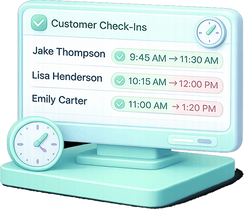 Time Display Panels